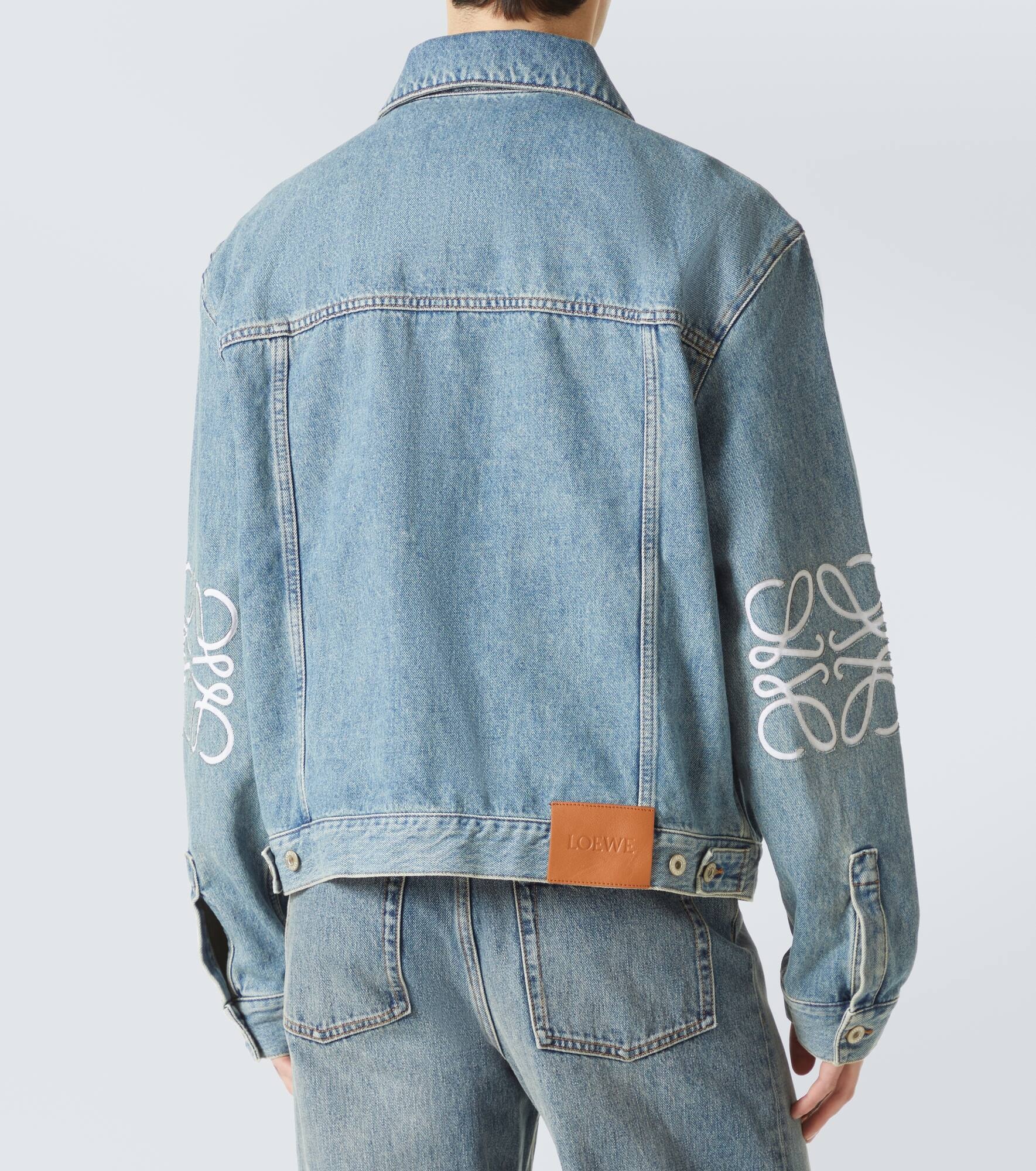 Anagram denim jacket - 4