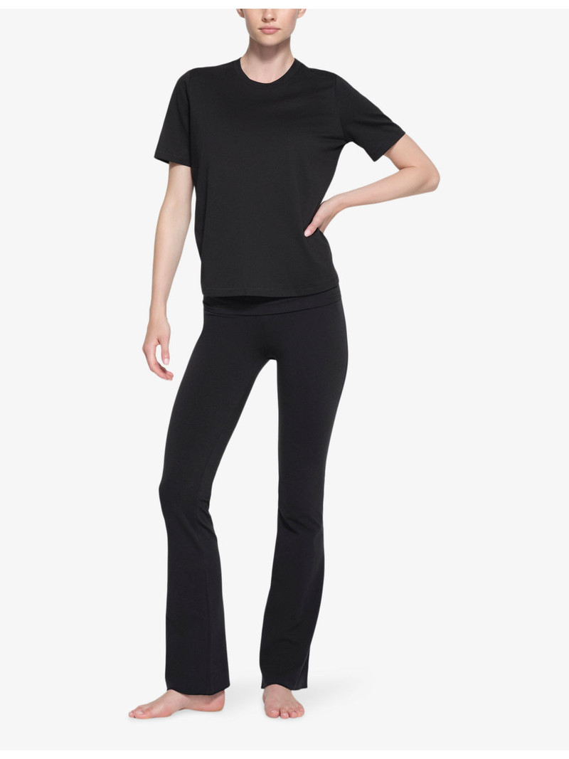 SKIMS Relaxed-fit short-sleeve stretch-cotton T-shirt outlook