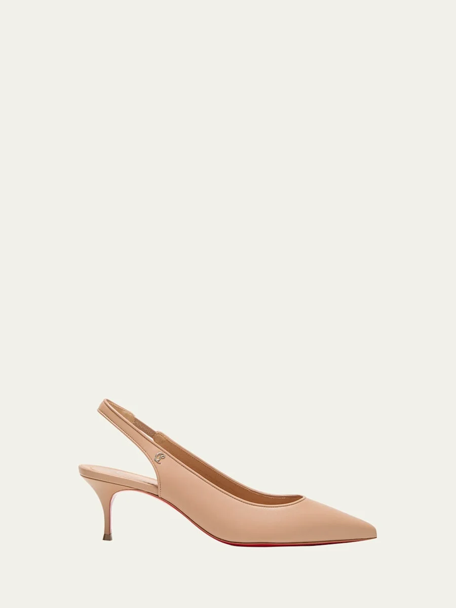 55mm Sporty Kate Slingback Pumps - 1