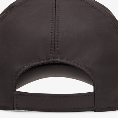 FENDI Black nylon baseball cap outlook