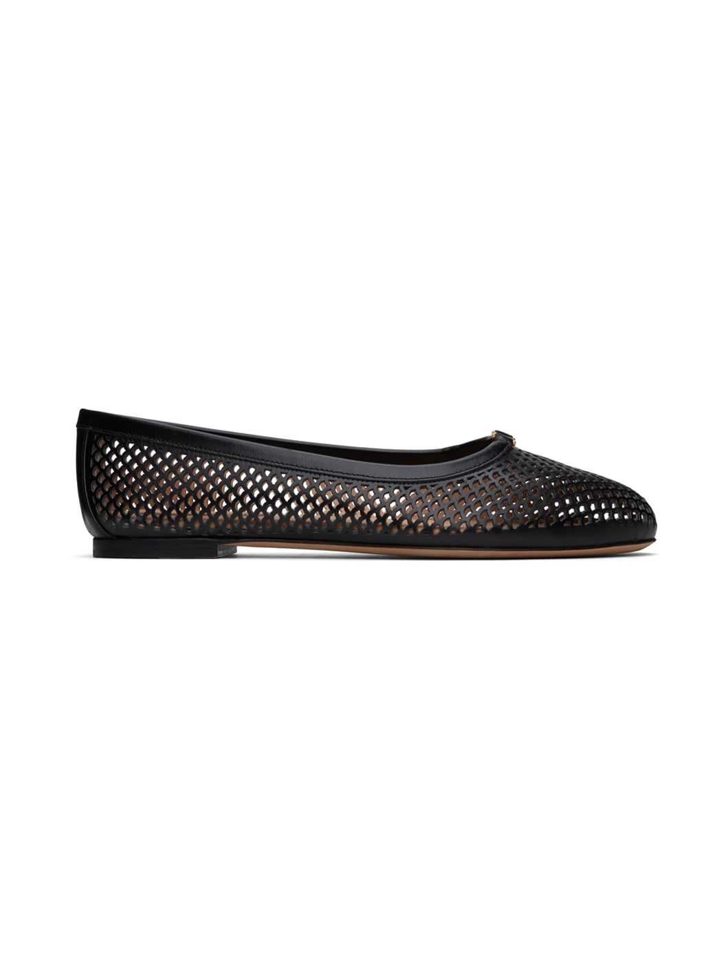 Black Marcie Ballerina Flats - 1