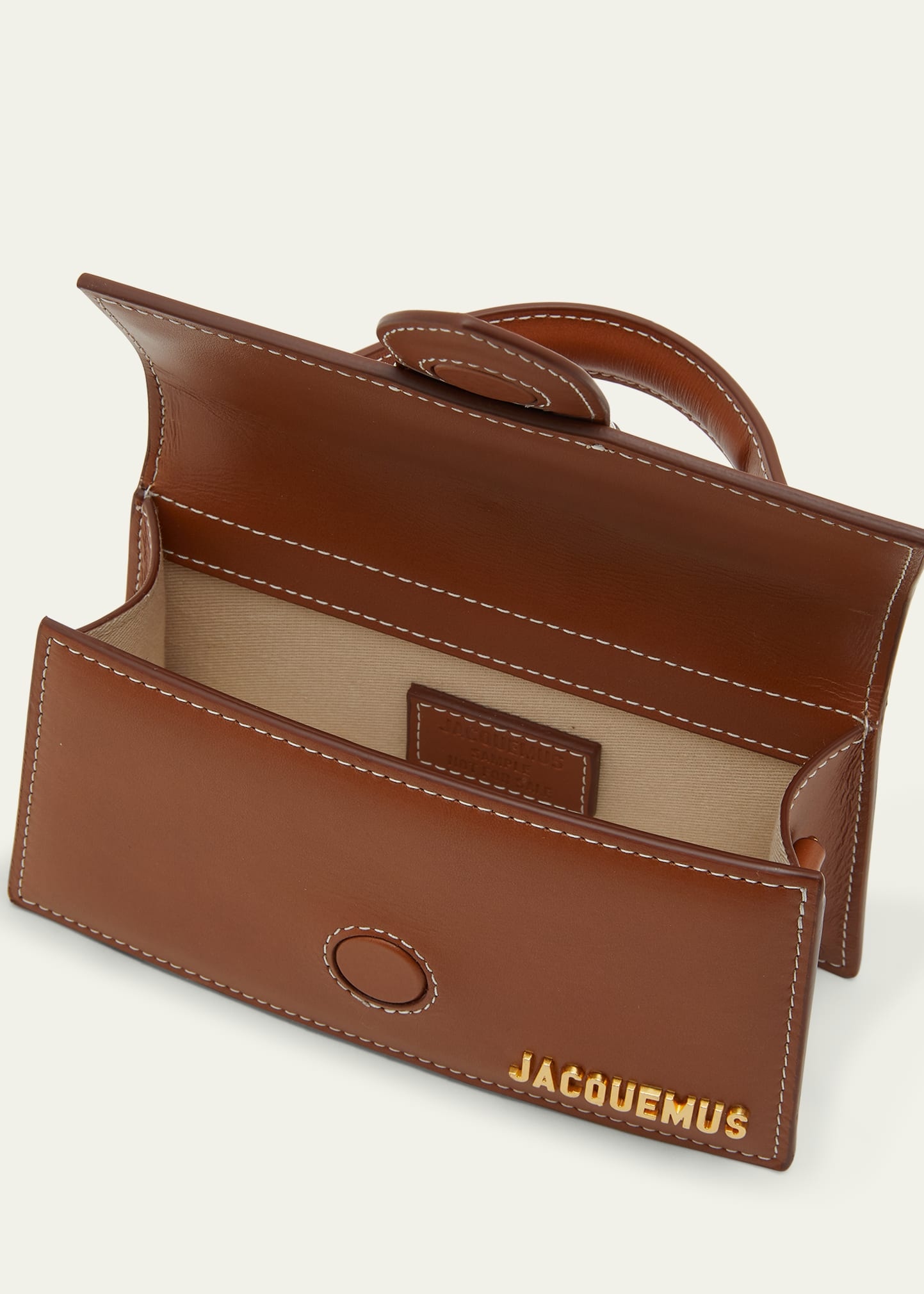 Le Bambino Leather Crossbody Bag - 4