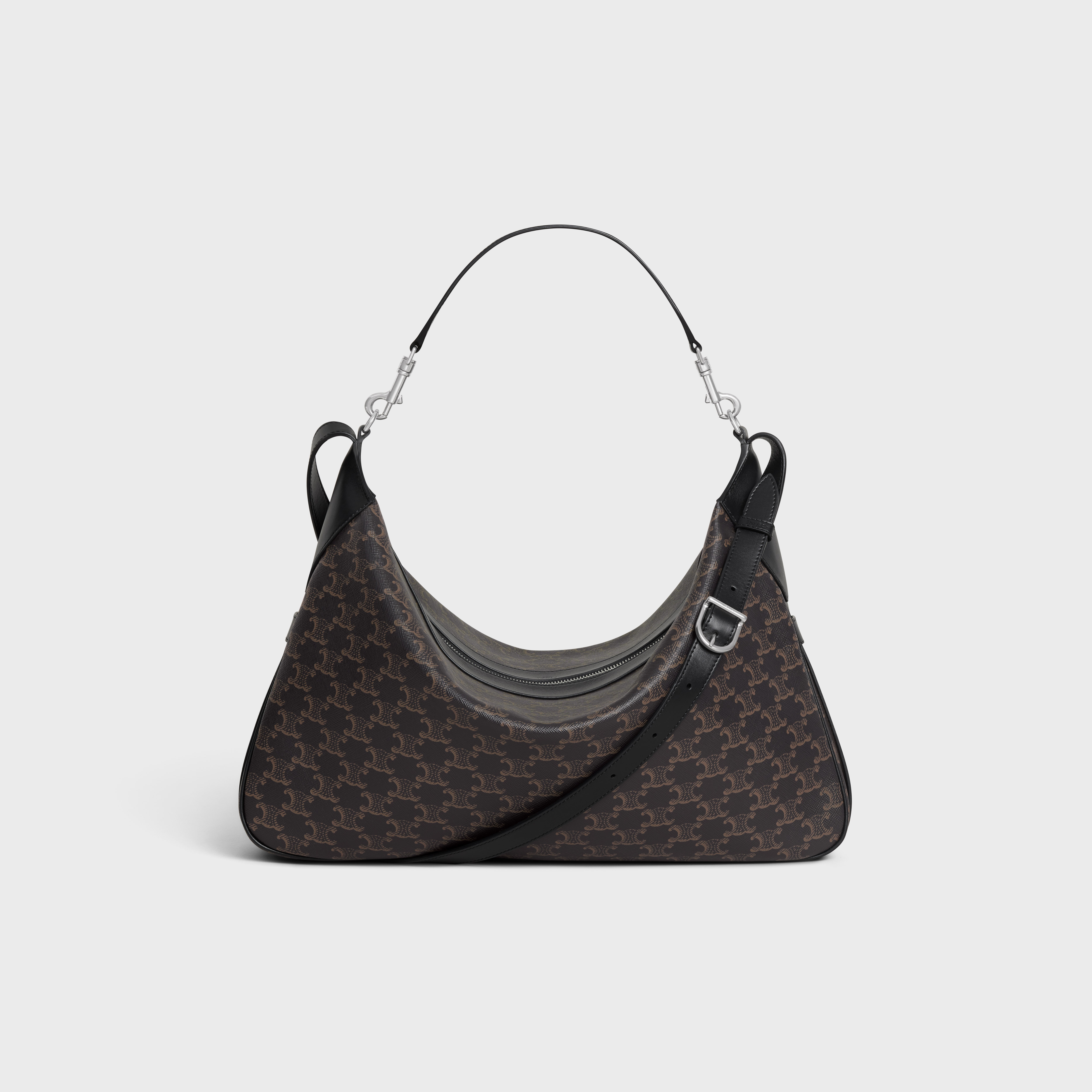 【CELINE】Large Strap Romy ラージ ストラップ ロミー バッグ CELINE Large Strap Romy in Triomphe canvas and calfskin