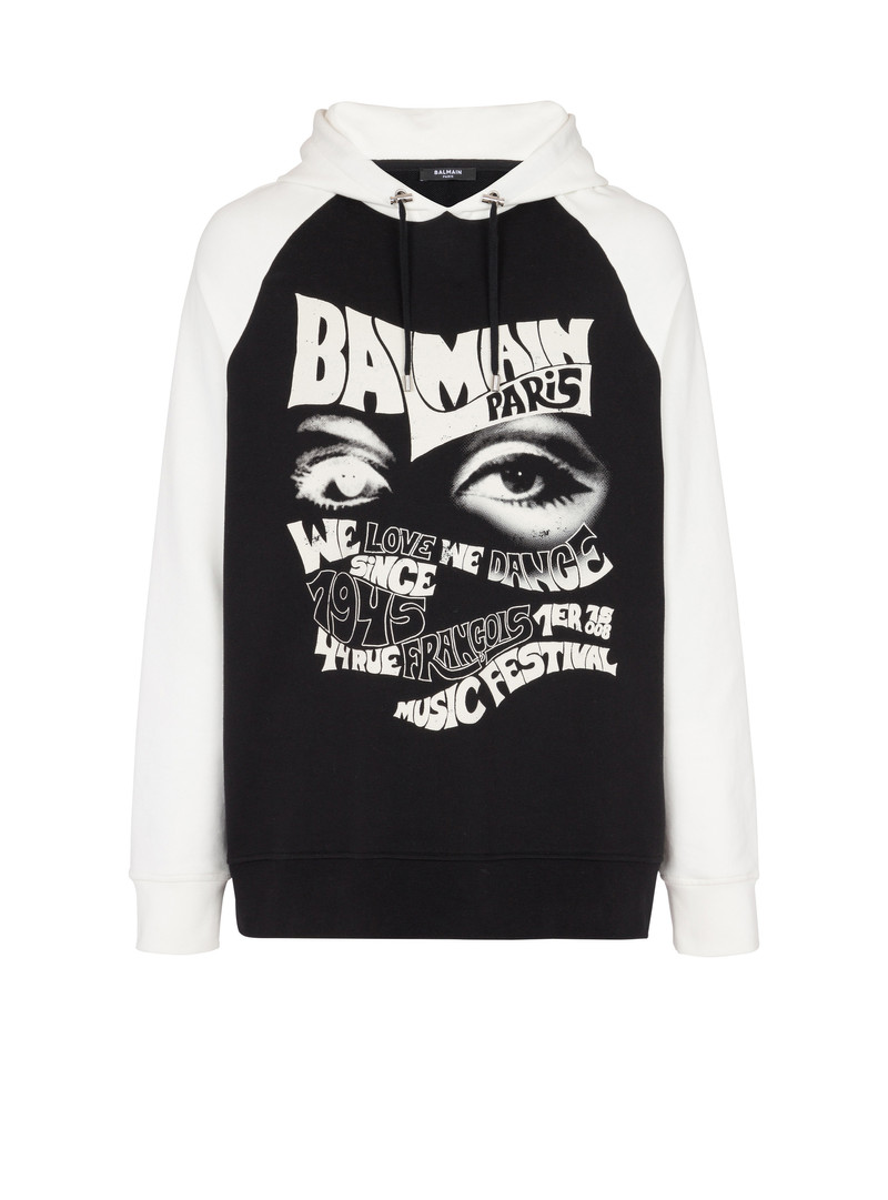 Balmain Festival hooded sweatshirt 1