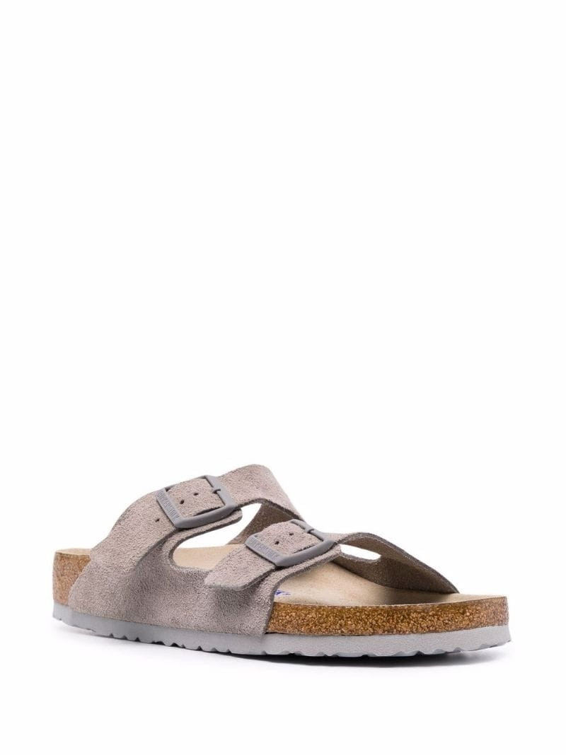 BIRKENSTOCK leather double-strap sandals outlook