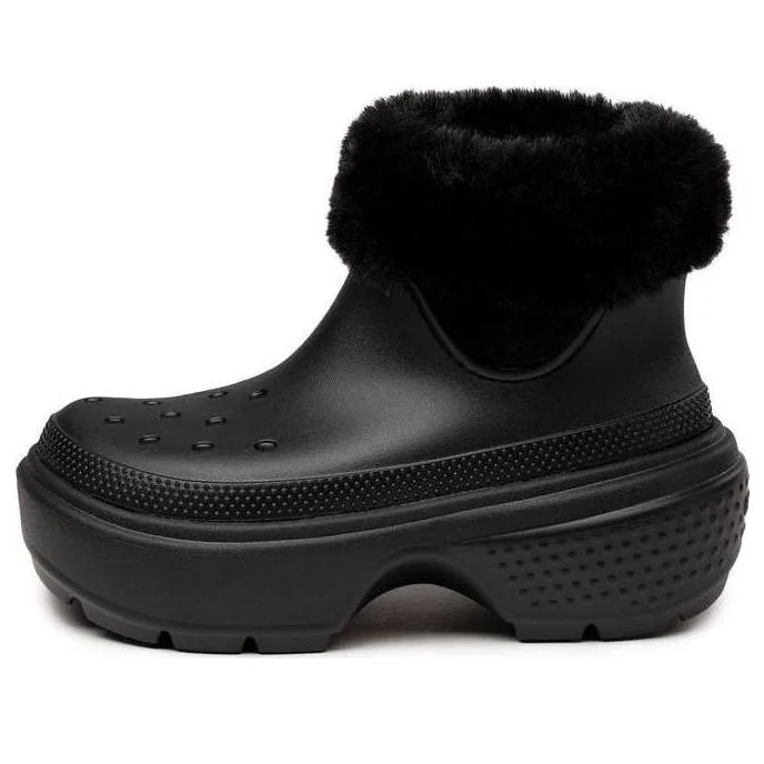 Crocs Stomp Lined Boot 'Black' 208718-001 - 1