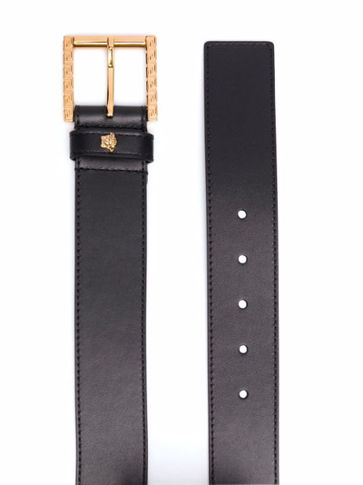 VERSACE Medusa-plaque Greca-detail belt outlook