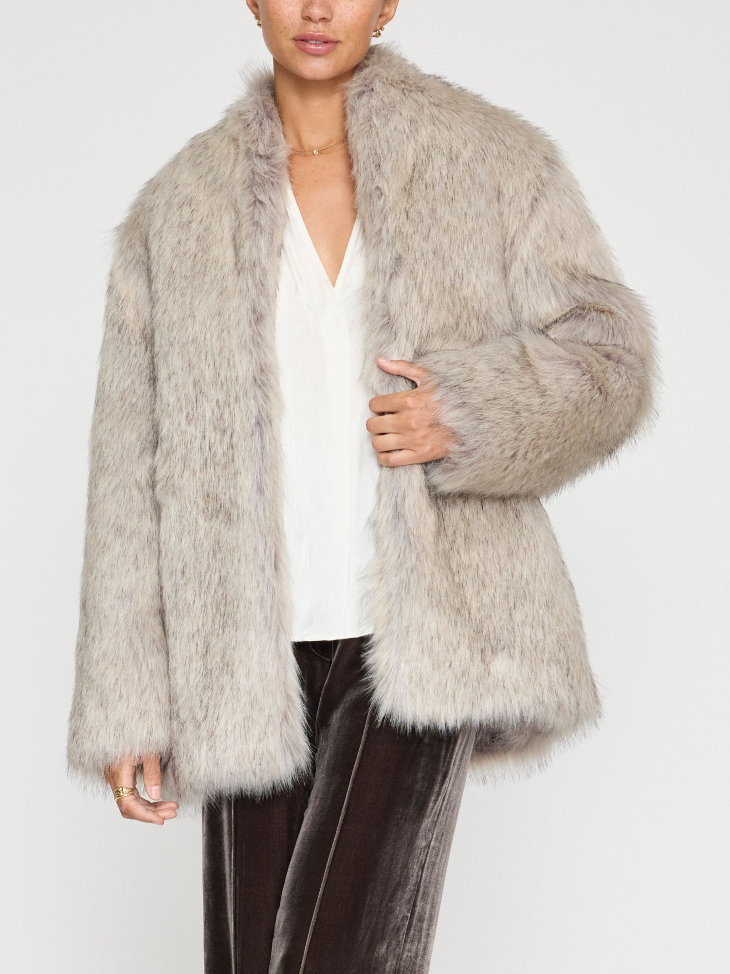 The Faye Faux Fur Jacket - 2