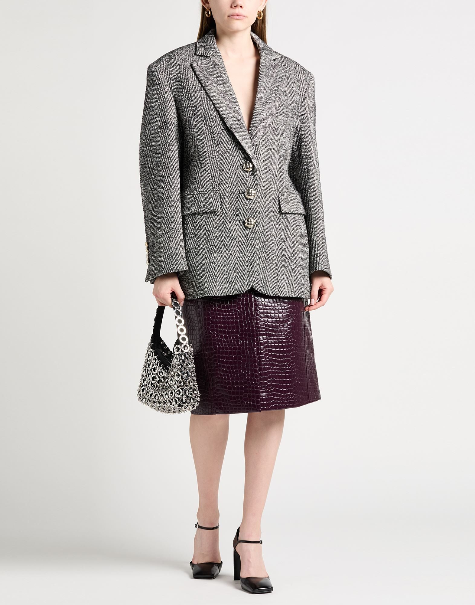 Black Women's Blazer - 3