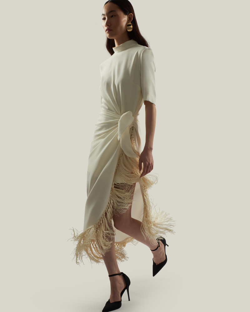 Athena Dress in Latte 5