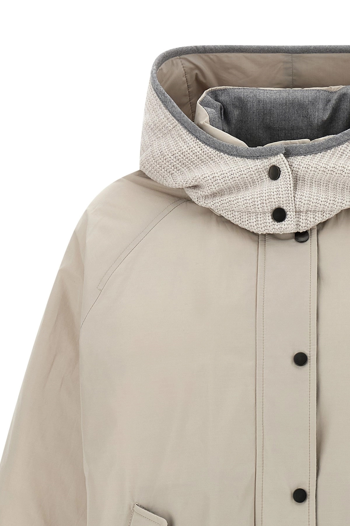 Hooded down jacket - 3