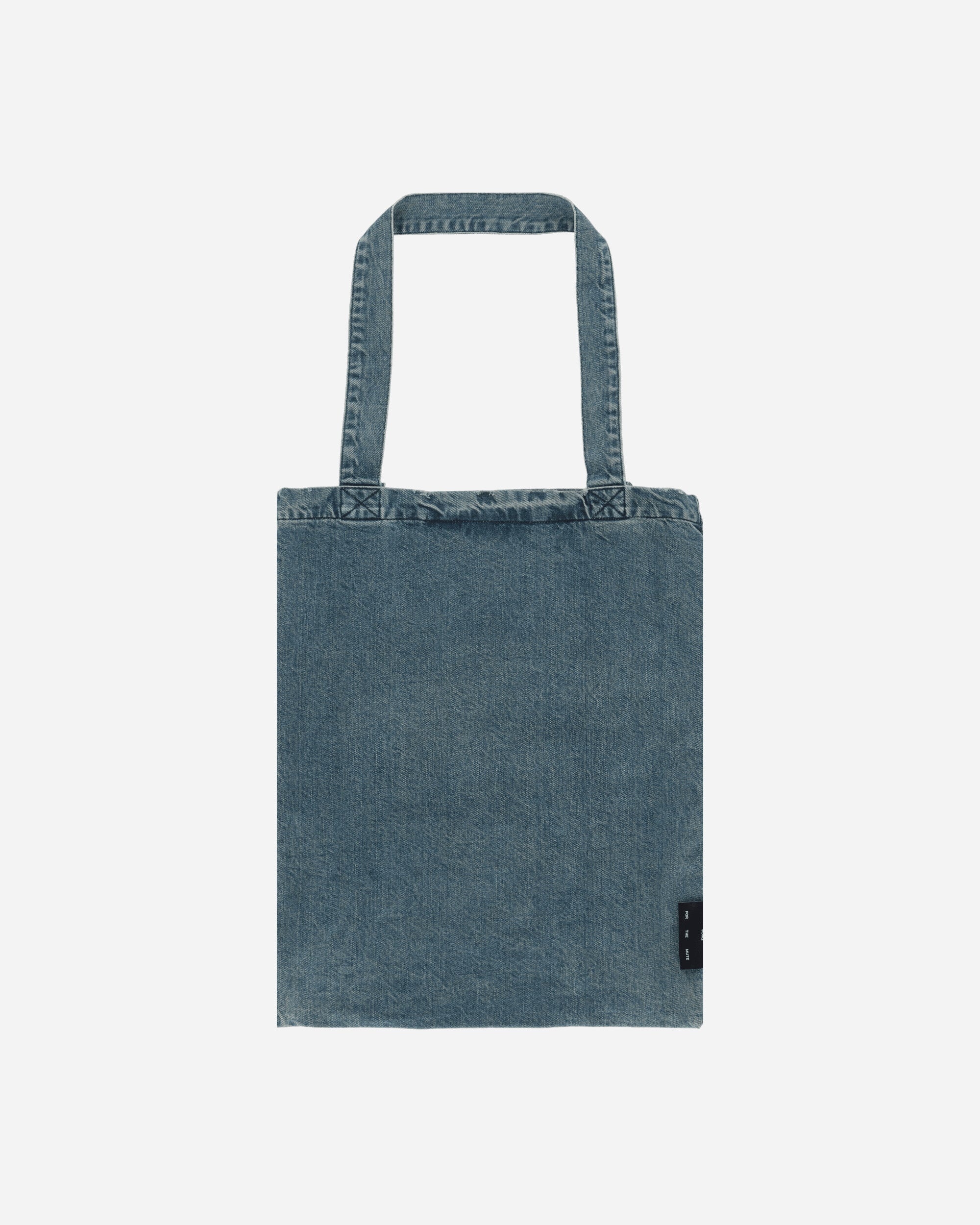 Flap Pocket Tote Bag Blue - 2