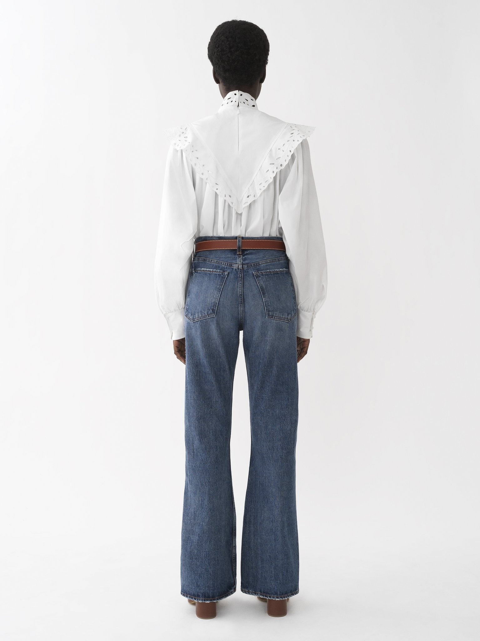 DENIM FLARE JEANS - 3