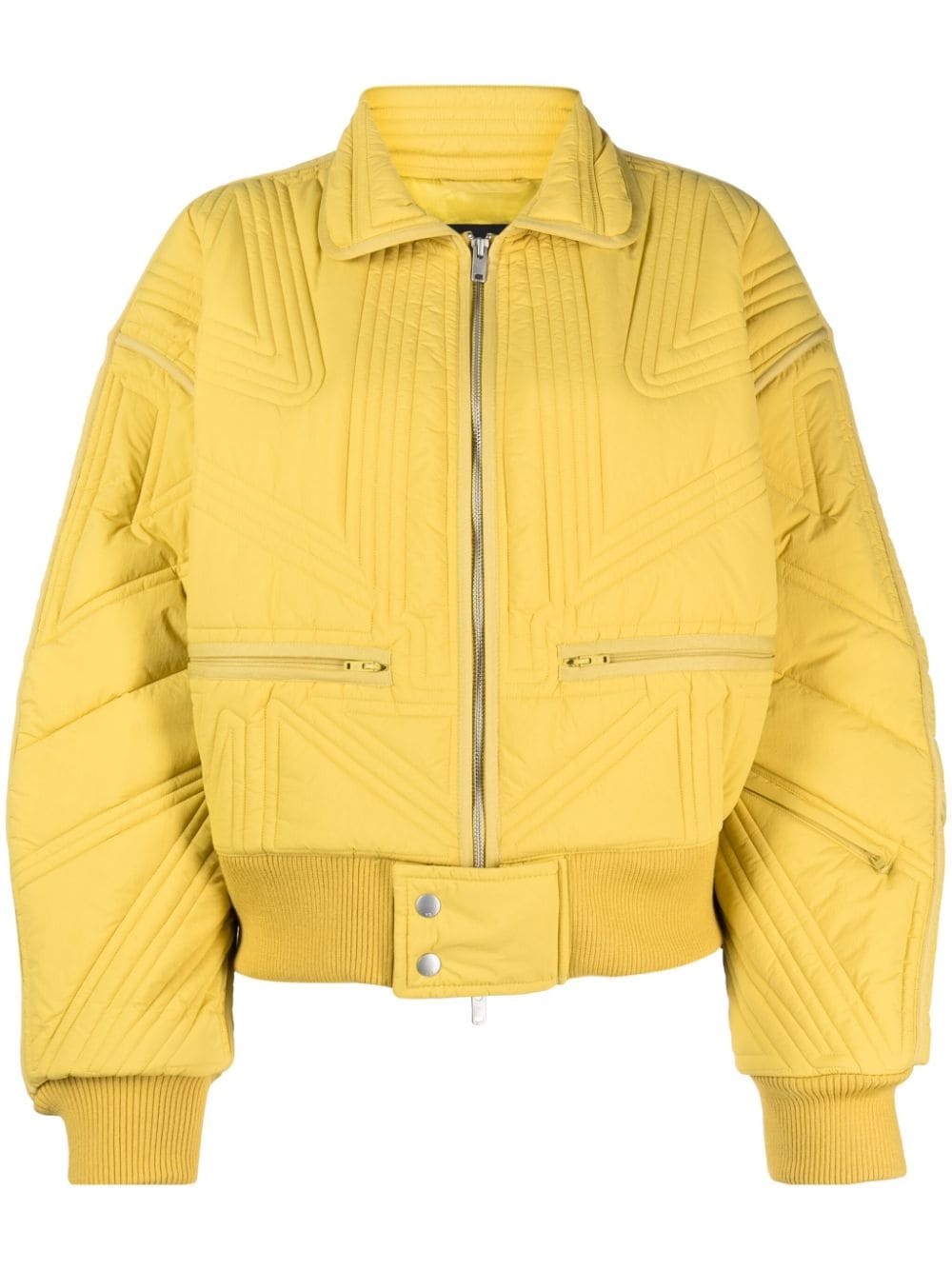 quilted puffer jacket - 1