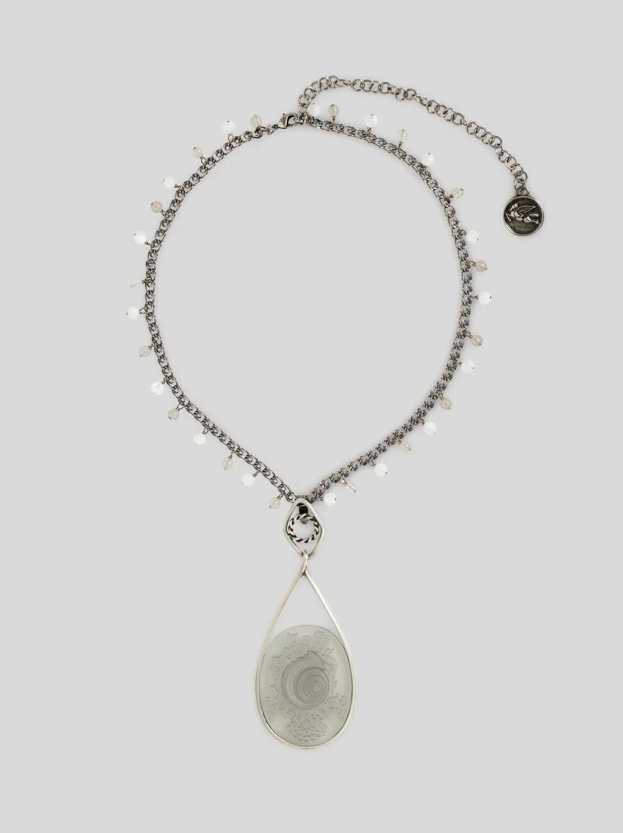NECKLACE WITH CAMEO PENDANT - 1
