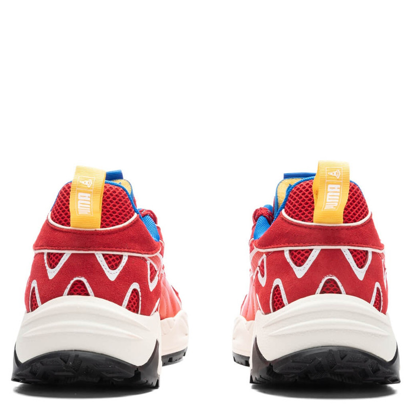 PUMA PUMA X JOSHUA VIDES FERRARI RS TRACK - ROSSO CORSA/FROSTED IVORY outlook