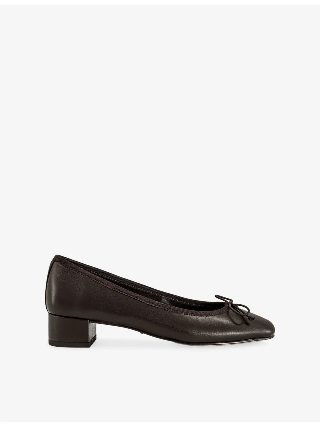 Maddi Heeled Leather Pumps - 1