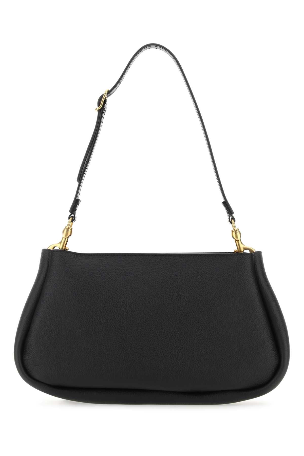 Chloe Women Black Leather Marcie Clutch - 3