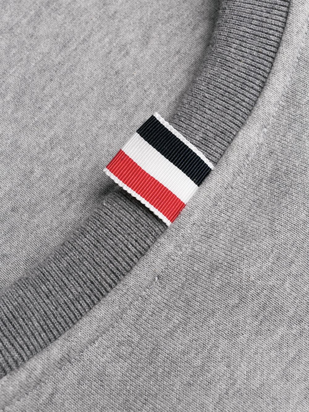 THOM BROWNE - Women Pullovee Sweatshirt W/ Engineered 4 Bar In Funmix Classic Loopback - 5
