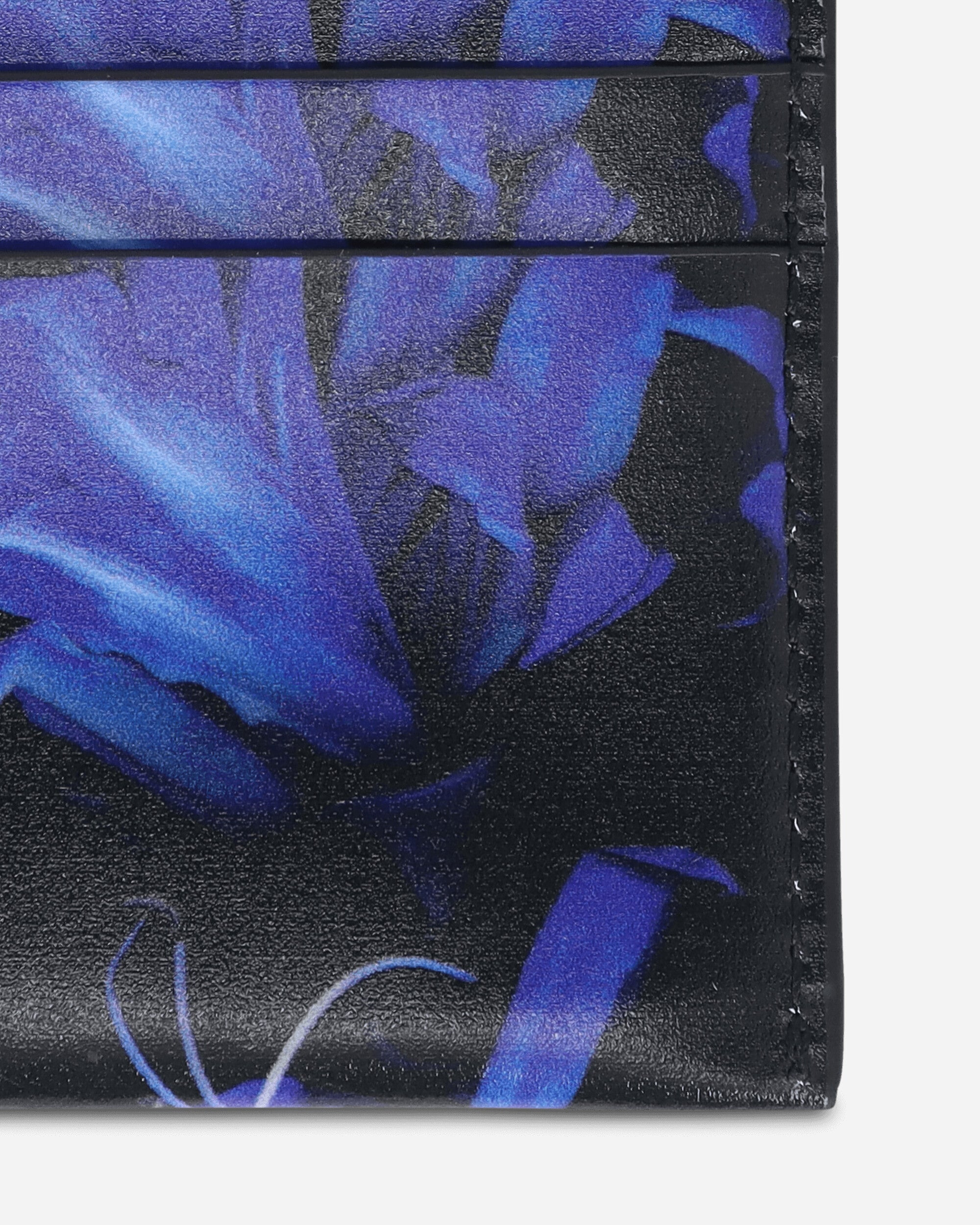 Leather Cardholder Blue - 5