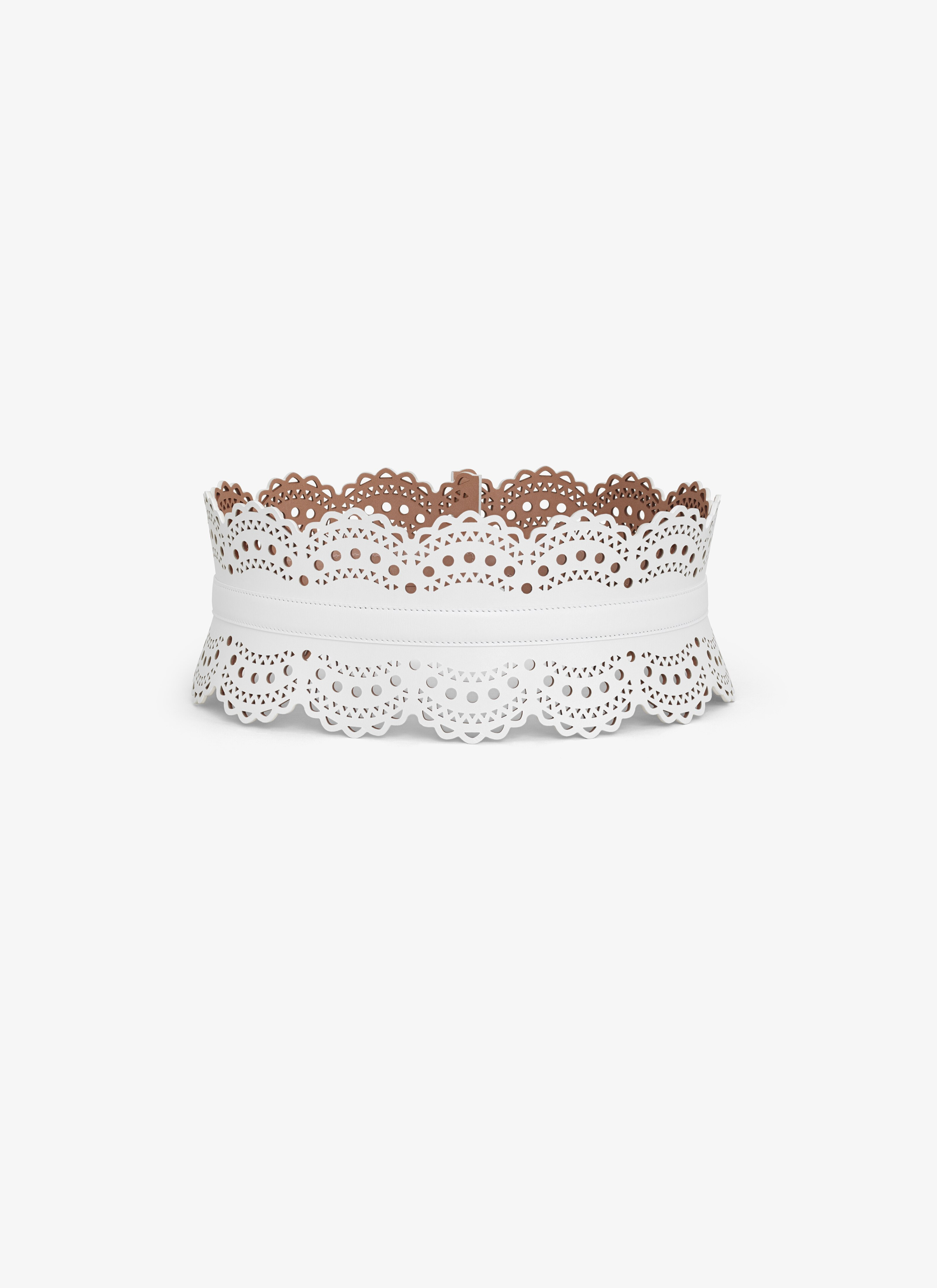 BUSTIER BELT IN VIENNE WAVE CALFSKIN - 3