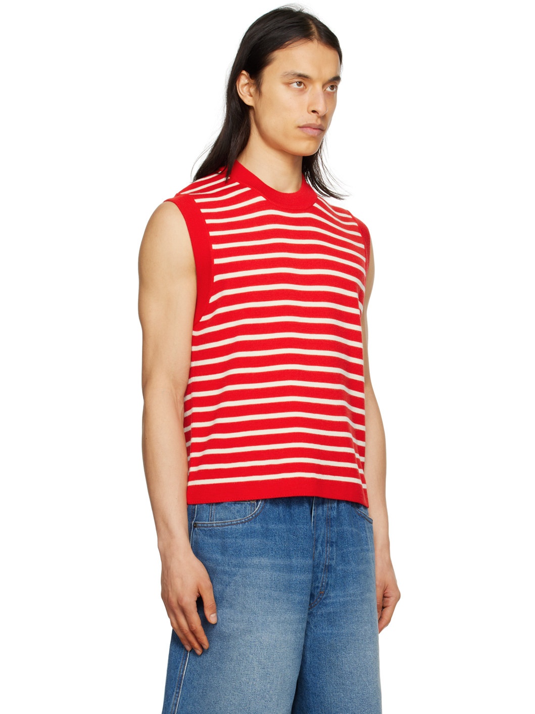 Red Sailor Vest - 2