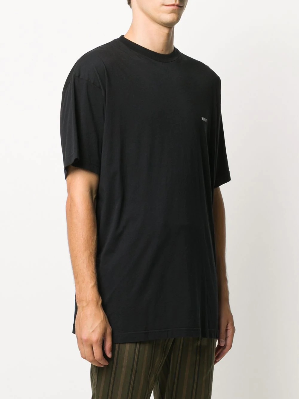 crew-neck cotton T-shirt - 4