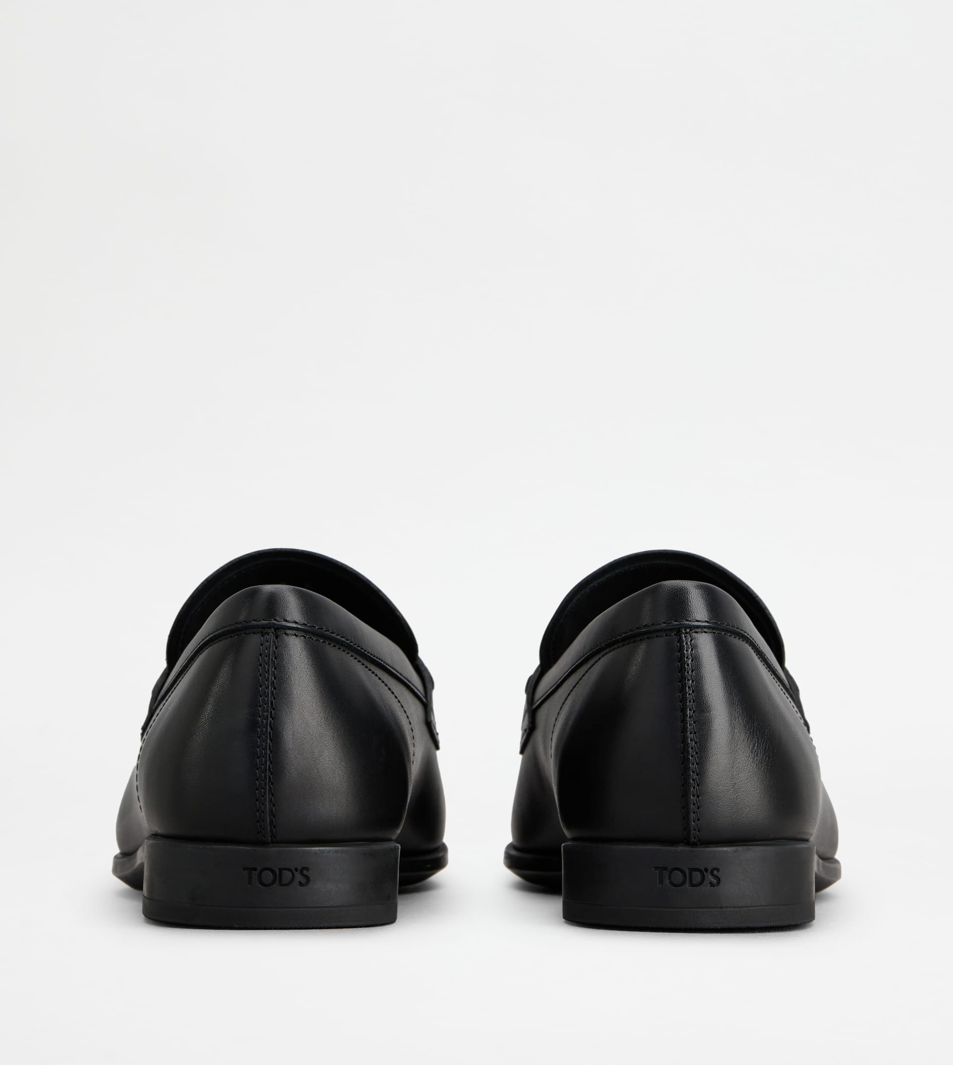LOAFERS IN LEATHER - BLACK - 3