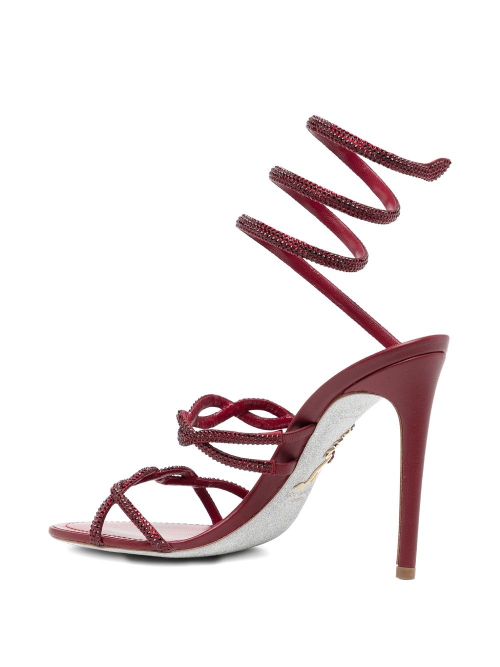 110mm spiral-embellished knot sandals - 3