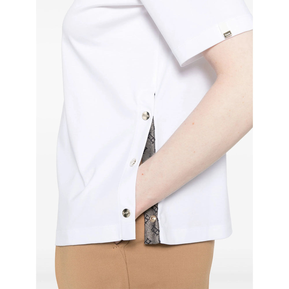 Herno White Tops - T-Shirts & Jerseys Women - 3