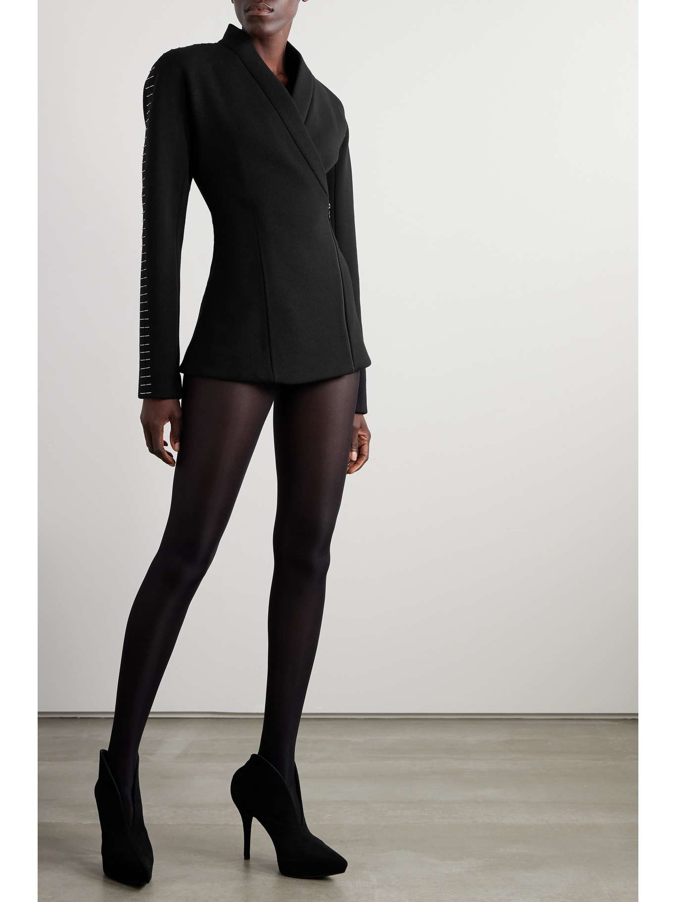 ALAÏA Stretch-knit leggings