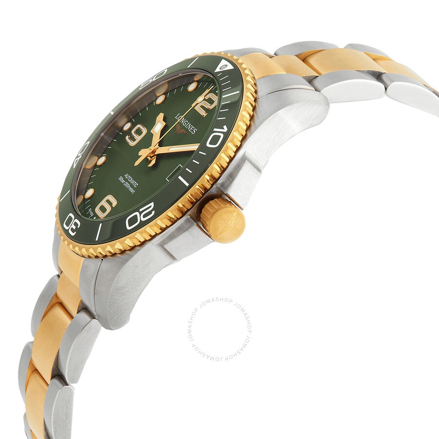 Longines Hydro Conquest Automatic Green Dial Men's Watch L3.781.3.06.7 - 2