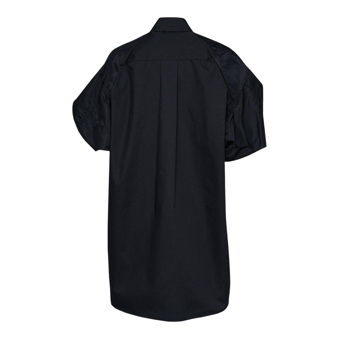 Cotton Poplin X Nylon Twill Dress - 2