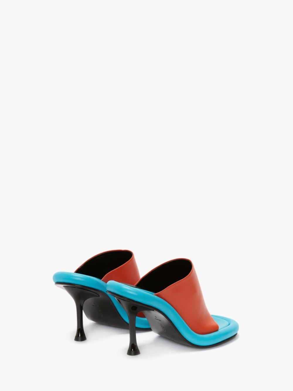 BUMPER-TUBE LEATHER MULES - 3