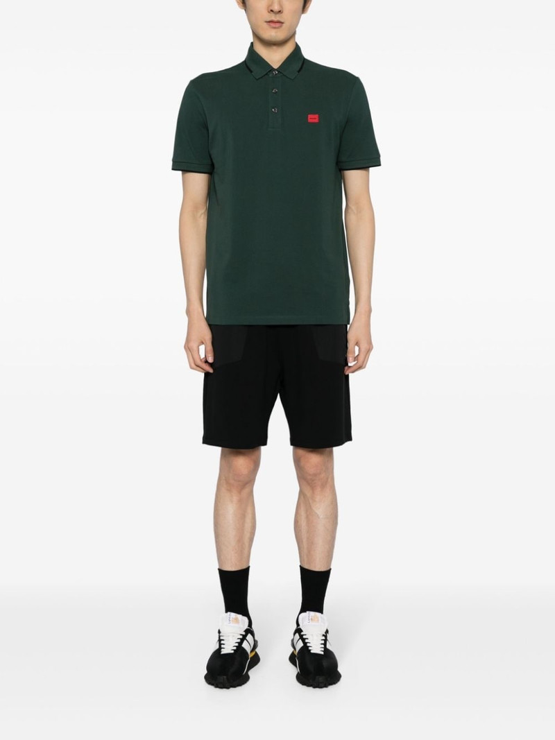 HUGO Deserino 232 cotton-pique polo shirt outlook