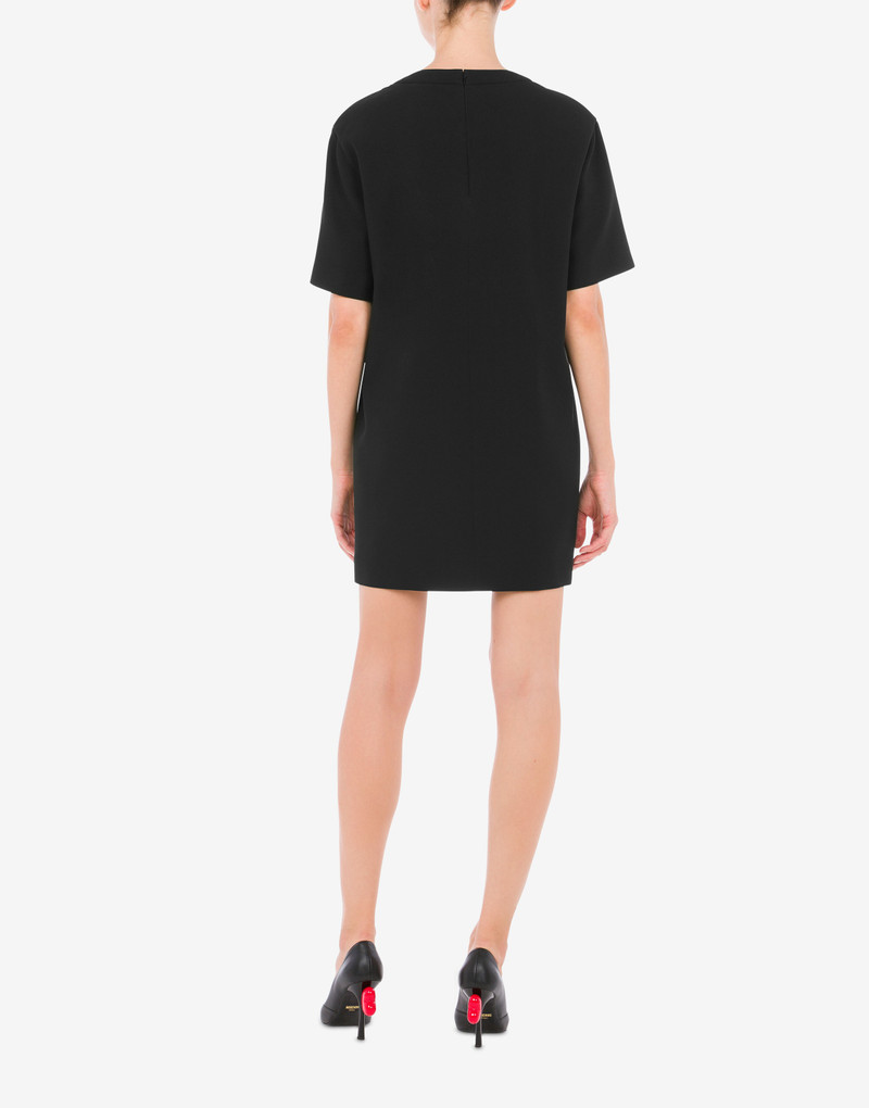 CHAIN & HEART ENVERS SATIN DRESS 3