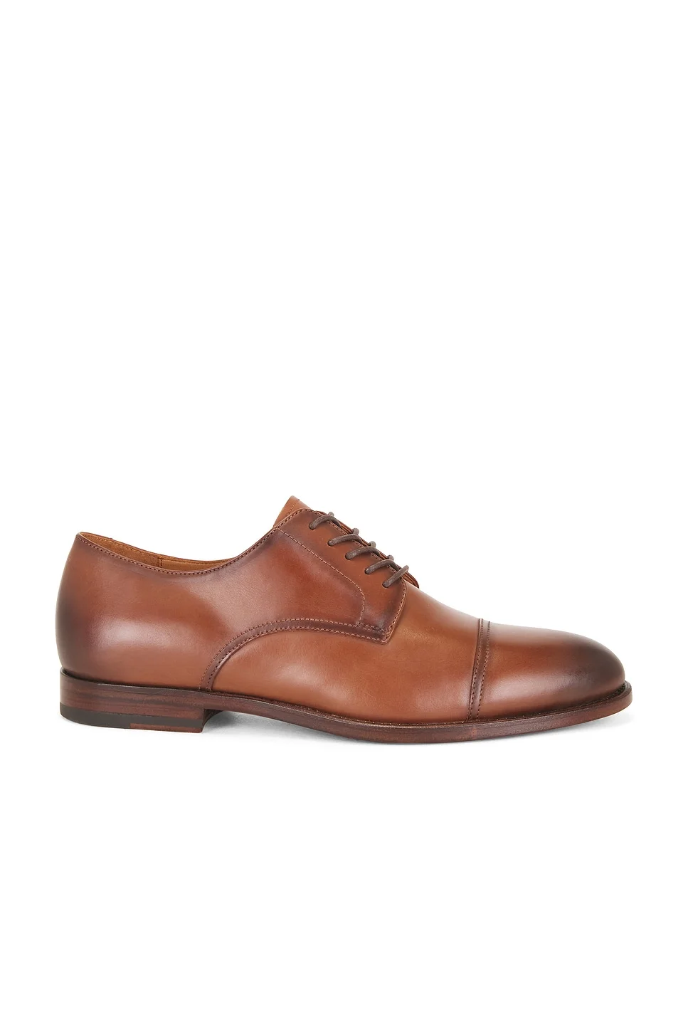Owen Leather Captoe Derby Dress Shoe - 1