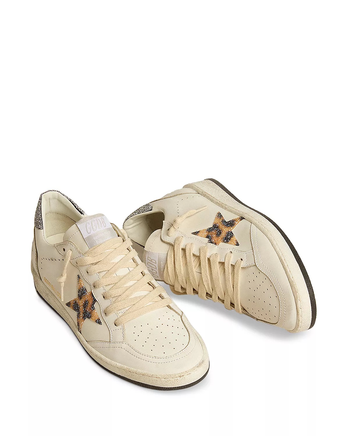 Women's Ball Star Lace Up Low Top Sneakers - 3