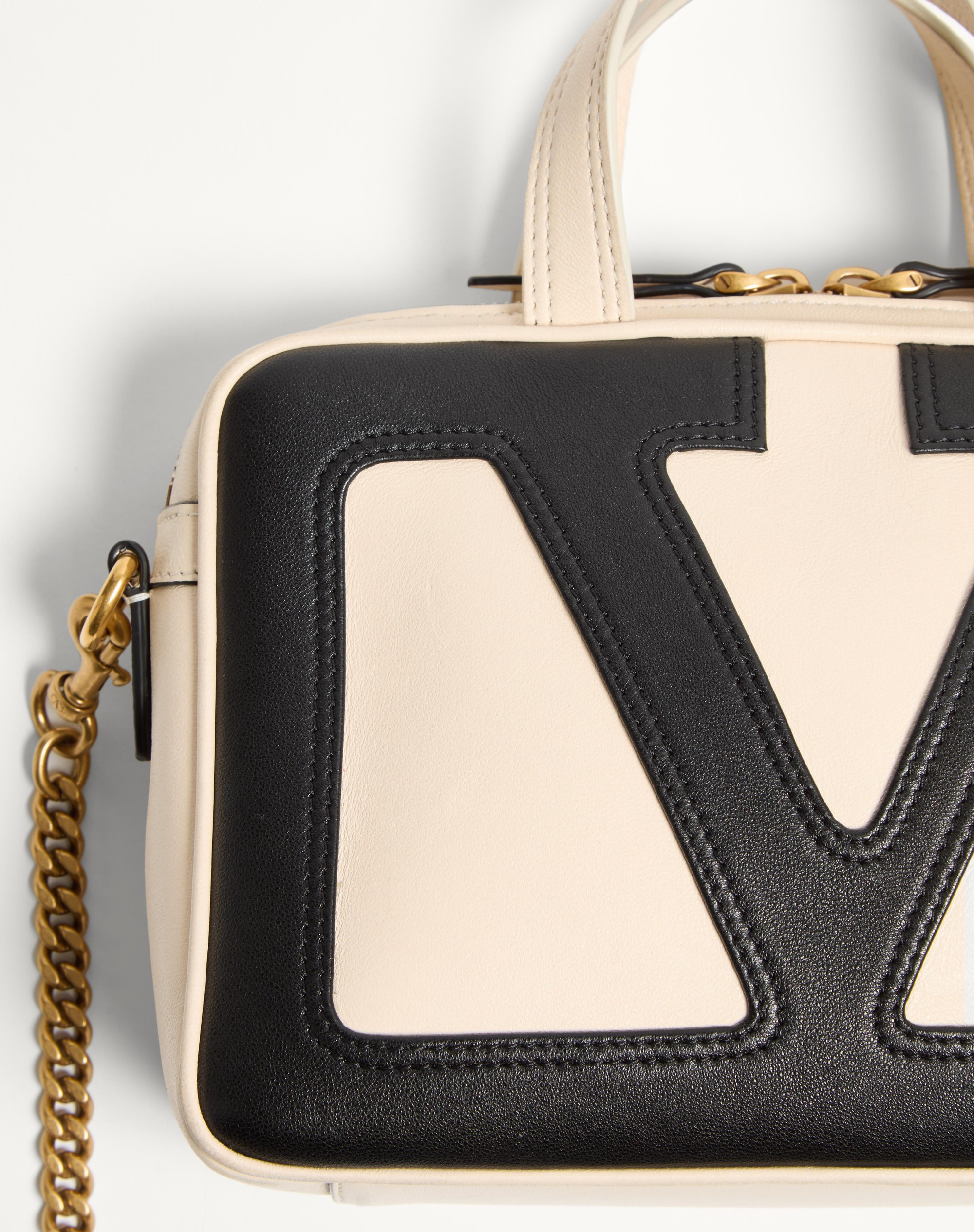 VALENTINO GARAVANI VIVA SUPERSTAR NAPPA LEATHER HANDBAG - 8