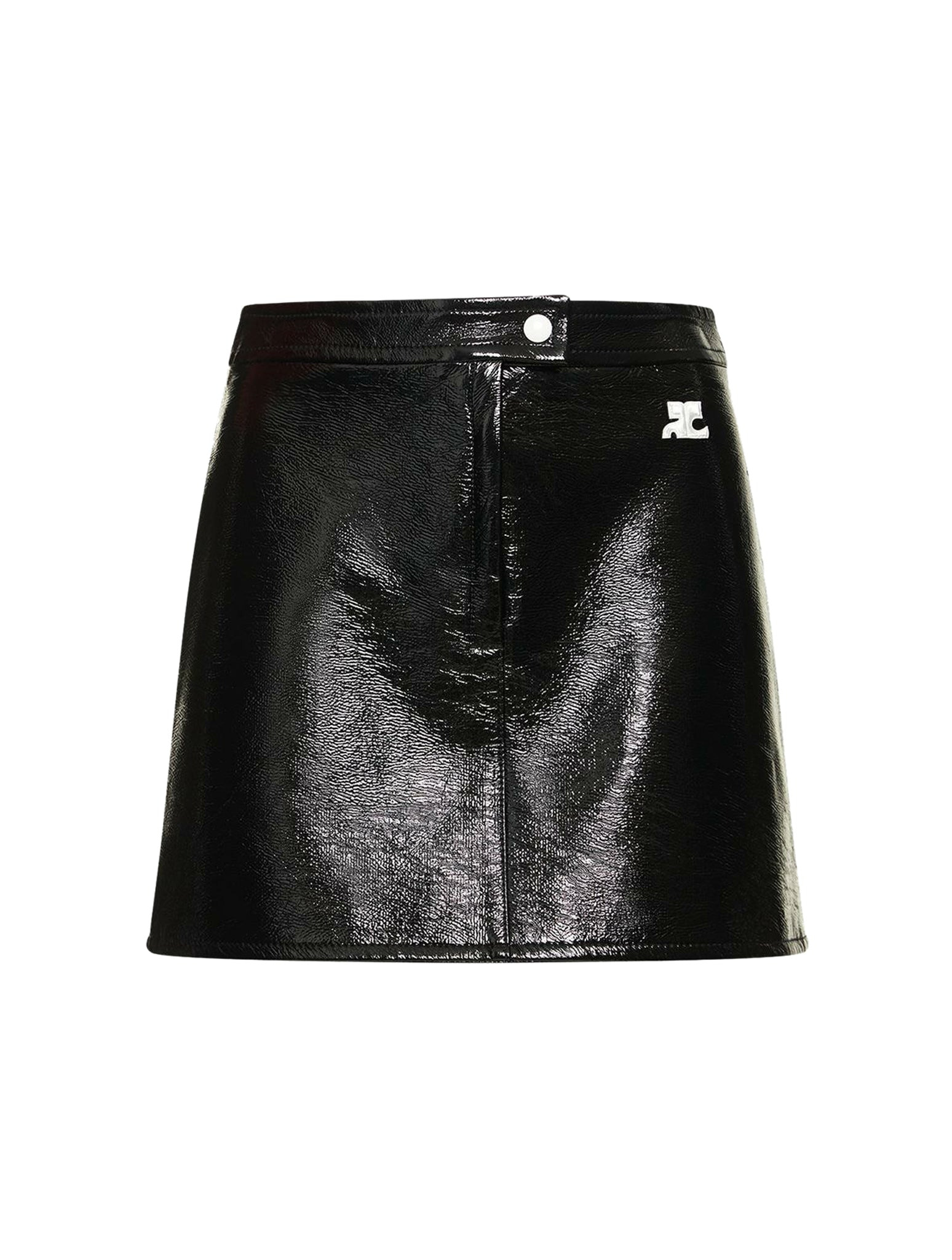 VINYL MINI SKIRT - 2