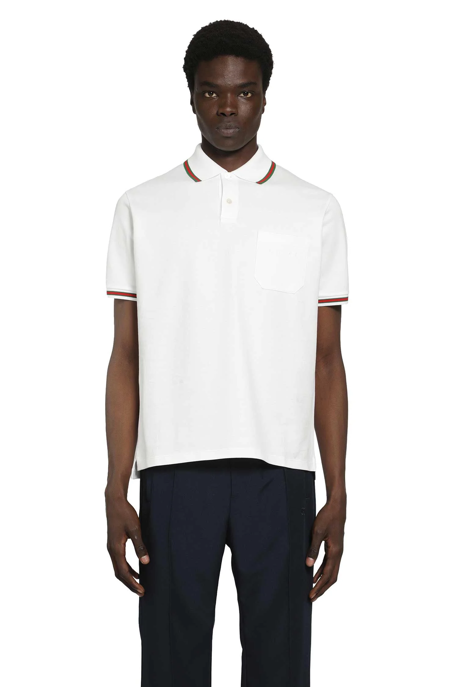 Cotton Piqué Polo Shirt - 1