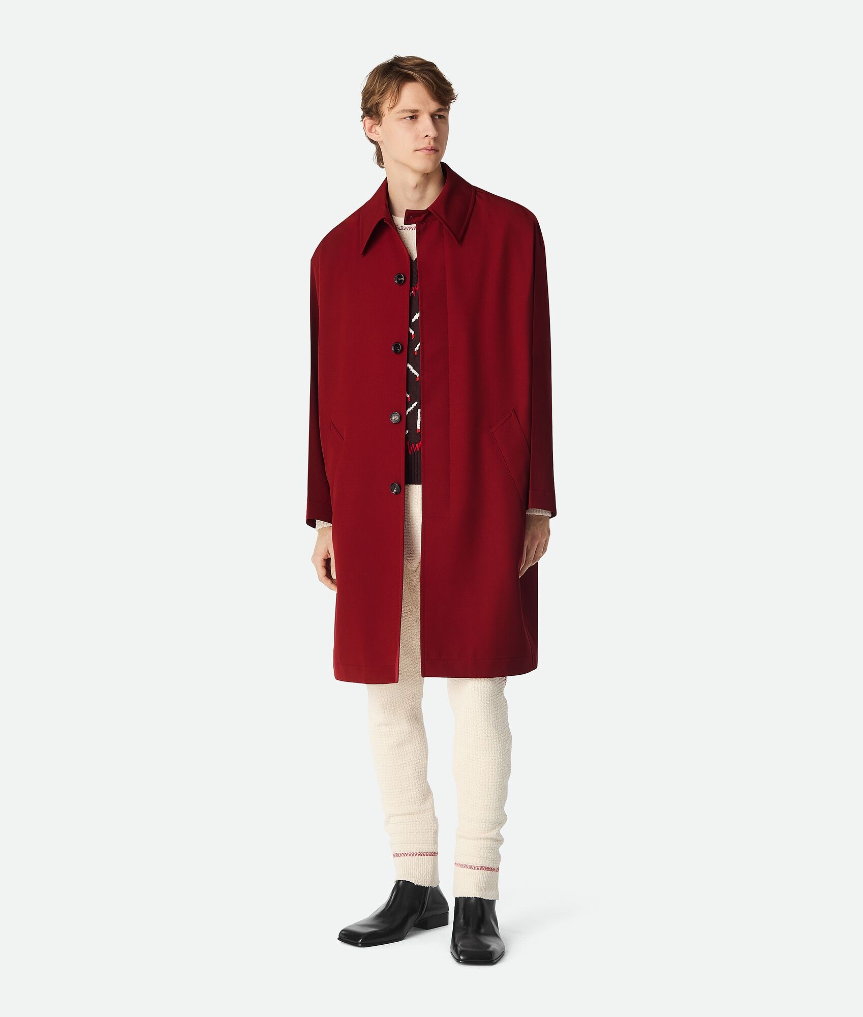 Sartorial Wool Twill Coat - 4