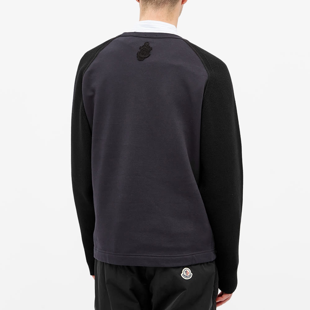 Moncler Genius - 1 JW Anderson Logo Knitted Sleeve Sweat - 5