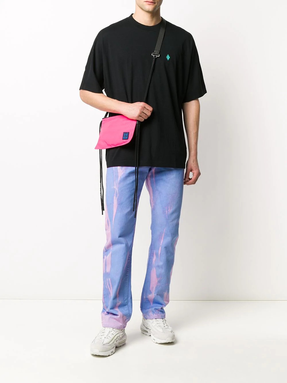 logo-embroidered oversized T-shirt - 2