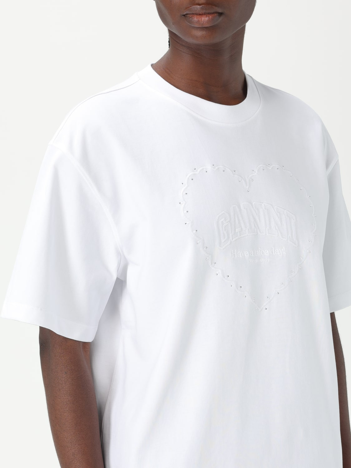 T-shirt woman Ganni - 3
