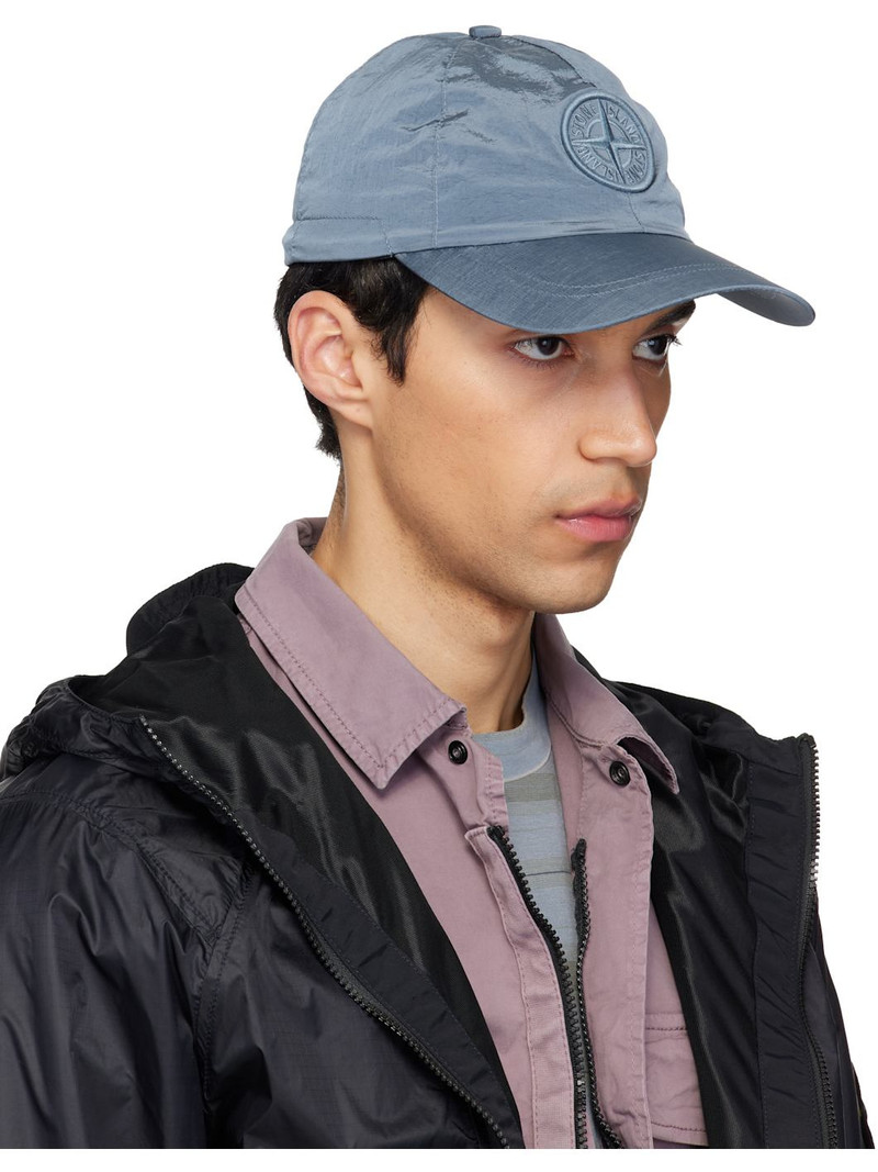 Stone Island Blue 9100011 Nylon Metal ECONYL Cap outlook