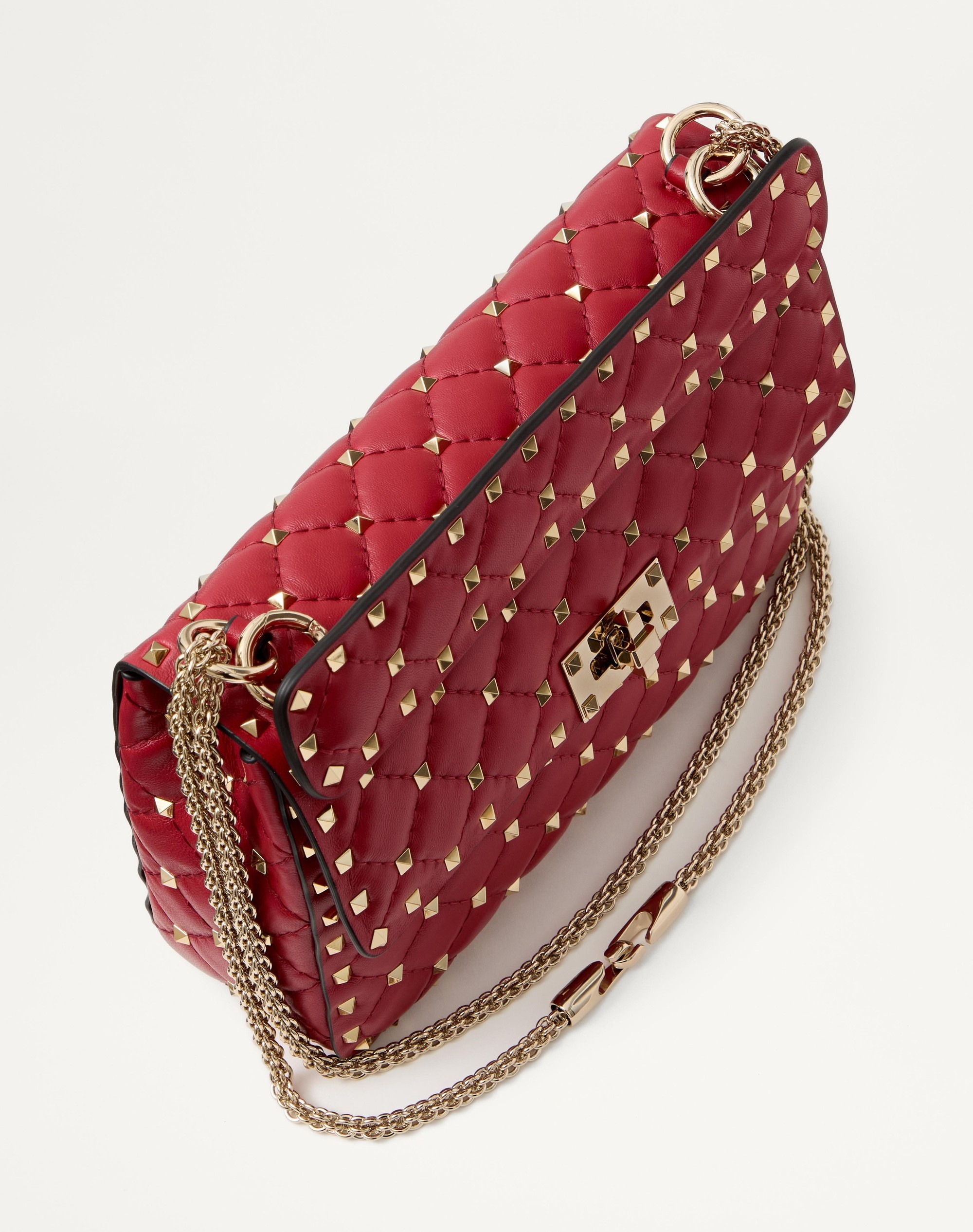 MEDIUM NAPPA ROCKSTUD SPIKE BAG - 6