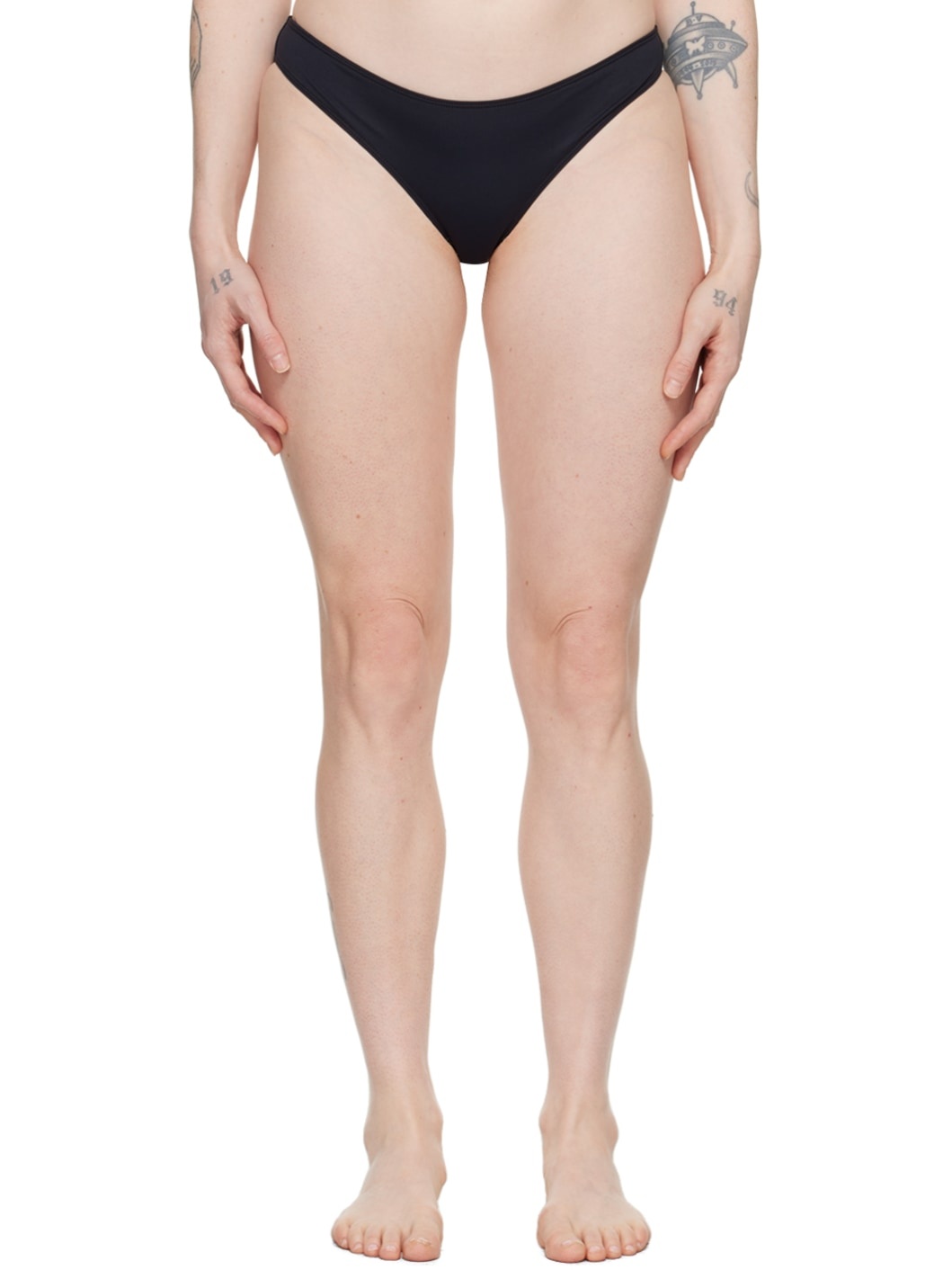 Black Bell Bikini Bottom - 1