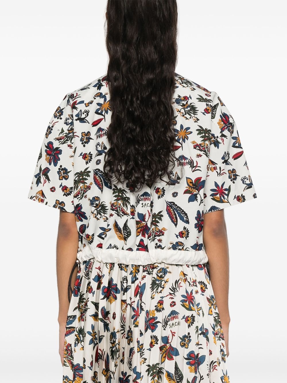 floral-print shirt - 4