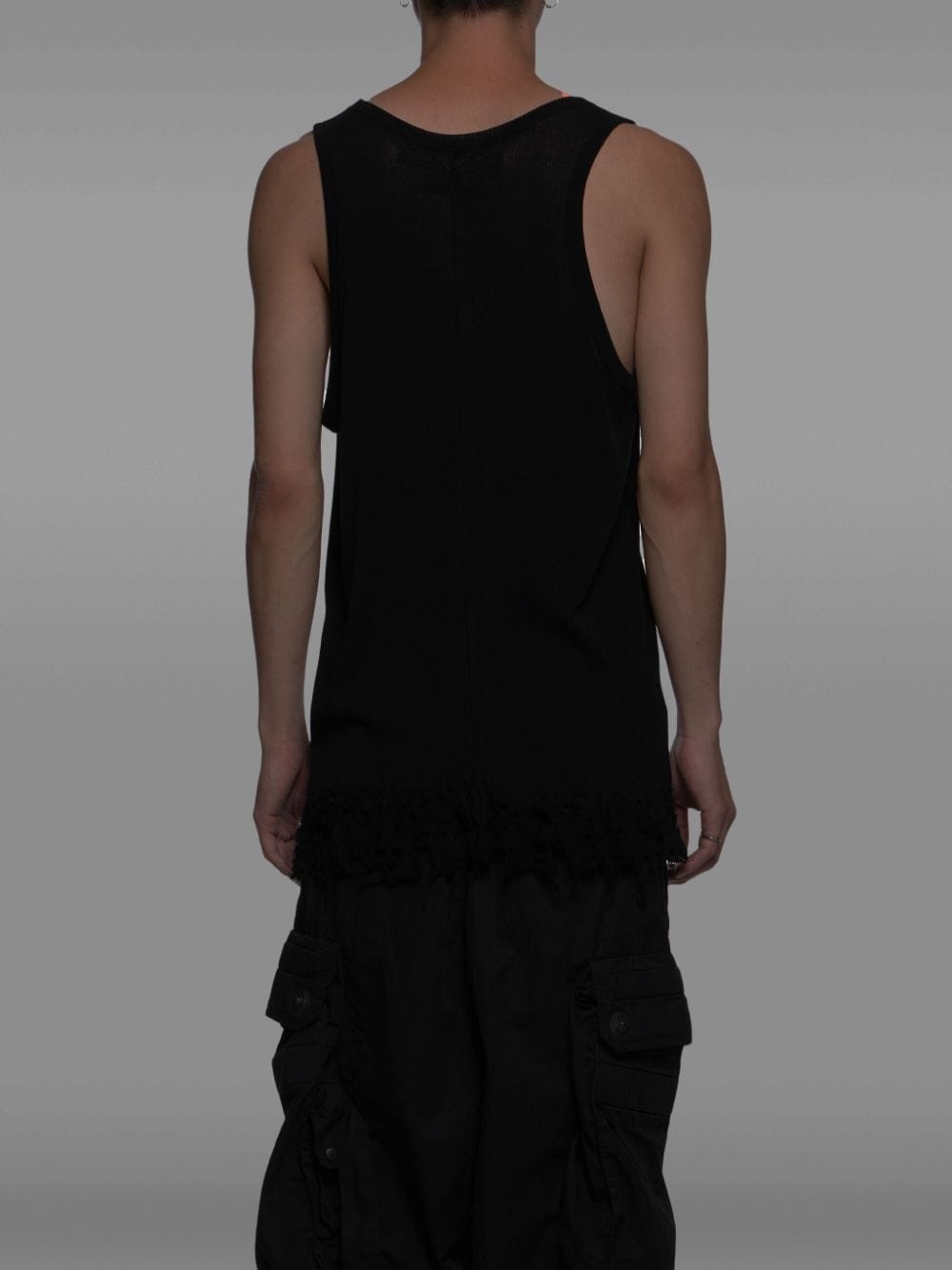 Julius Damaged tank top | REVERSIBLE